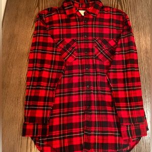 FEAR OF GOD COLLECTION TWO RED FLANNEL